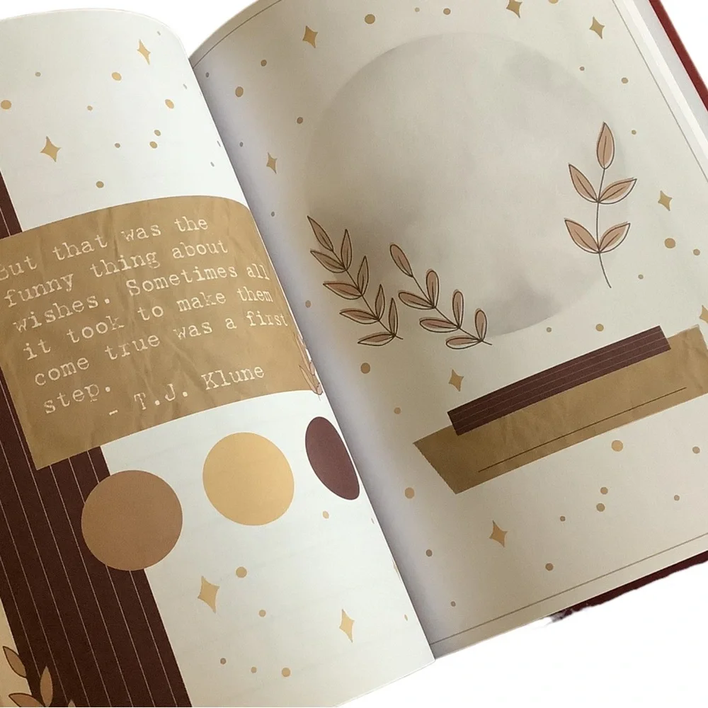 Reading Journal Planner New Hardback TBR - Picture 10 of 15
